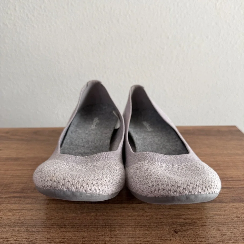 Allbirds Tree Breezer‎ Flats Grey Womens 7.5 Sustainable Comfort Shoe